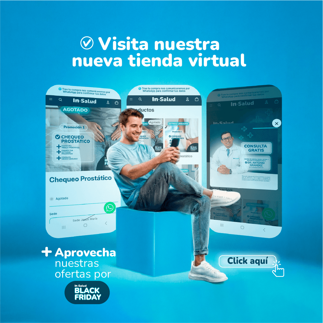 Visita nuestra nueva tienda virtual - In-Salud Black Friday